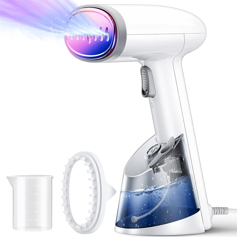 Dampfglätter 1 Dampfglätter Steamer, Mioduro Tragbarer Kleiderdampfer für Kleidung mit 250 ml Tank