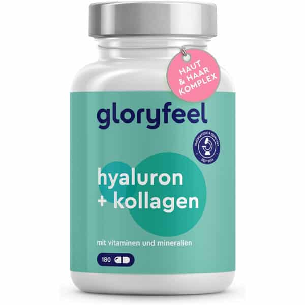 Hyaluronsäure Kollagen Komplex - 180 Kapseln