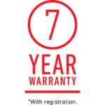 7 YEAR WARRANTY