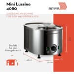 0,75l Eiscreme in 30min