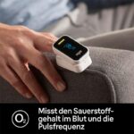 misst den sauerstoff-gehalt im blut und die pulsfrequenz