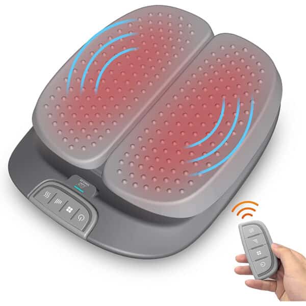 SNAILAX Shiatsu Fußmassagegerät mit Wärmefunktion