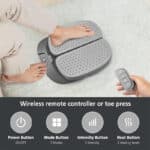 wireless remote controller or toe press