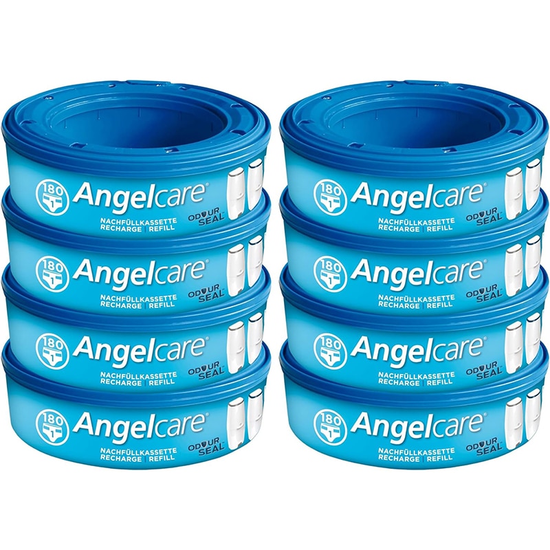 angel1 Angelcare 8er-Pack Original Nachfüllkassetten