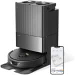 roborock Qrevo Saugroboter mit Wischfunktion Absaugstation 5500 Pa Saugkraft black