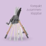 Maxi-Cosi Minla Kinderhochstuhl – Mitwachsend & Kompakt, 0–14 Jahre, 60 kg, Baby Hochstuhl