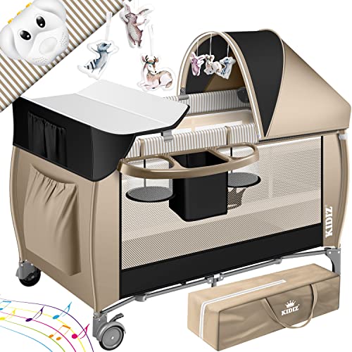 51CotQ6LqzL.jpg KIDIZ® Babybett 3-in-1 – Reisebett