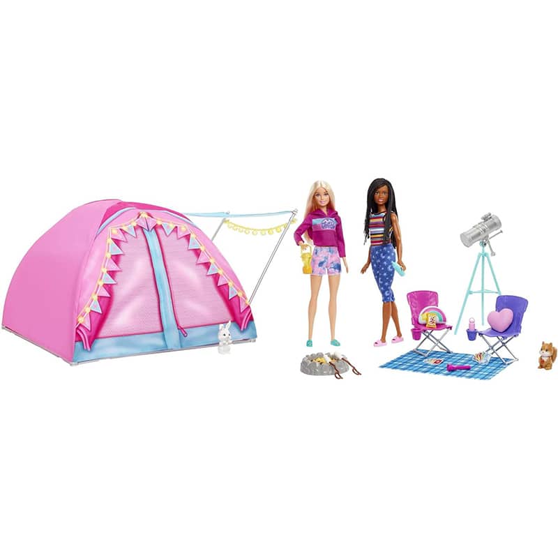 Barbie 1 Barbie Let's Go Camping Zelt