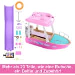 Rutsche und Schwimmzeug, 20+ Barbie-Zubehörteile