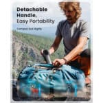 detachable handle, easy portability
