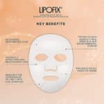 Gesichtsmaske für Anti-Aging, Lifting, Durchfeuchtung, Leuchtkraft der Haut