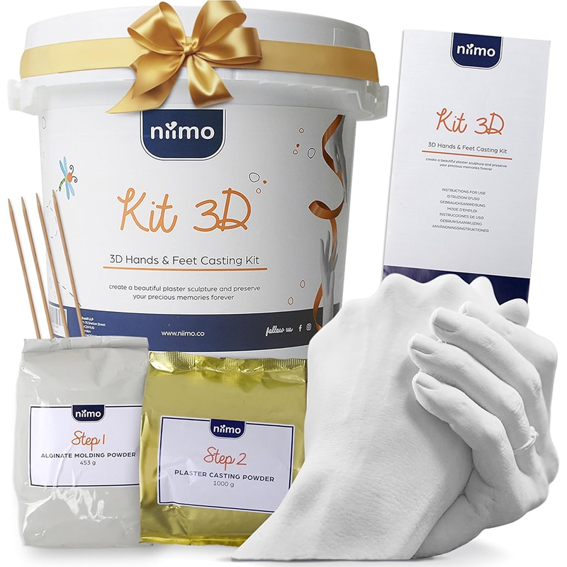 Niimo 4 Niimo 3D Handabdruck Set für Paare