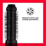 reduziert frizz und erzeugt glanzendes