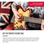 get the perfect guitar take