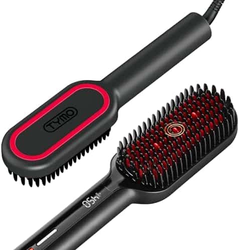 41-yQ93igCL._AC_.jpg TYMO Ionic Plus Haarglätterbürste – 16 Temp., LCD, Dual-Voltage, Frizz-Free