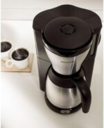 Philips Filterkaffeemaschine – 1.2-Liter-Thermoskanne, bis zu 15 Tassen, Edelstahl, (HD7546/20), 1000watts