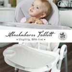Sweety Fox Baby Hochstuhl - Verstellbar & Klappbar, Mit Sicherheitsgurt