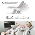 Sweety Fox Baby Hochstuhl - Verstellbar & Klappbar, Mit Sicherheitsgurt