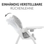 Hauck Sit N Fold Kinderhochstuhl – Klappbar, Leicht, Verstellbar