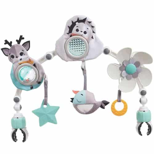Sunny Stroll Spielbogen - Interaktives Rasselspielzeug, ab 0 M +, mit Universal Clips