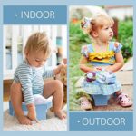 Kinder-Toilettensitz 3-in-1 - Faltbar, tragbar, Anti-Rutsch-Design