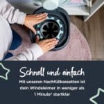 Tommee Tippee Nachfüllkassetten für Twist & Click – Nachhaltiger Antibakterieller GreenFilm – Bild 6