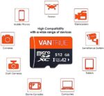 VANTRUE 512GB microSD Speicherkarte