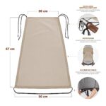 Zamboo Universal Sonnensegel - UV 50+ Schutz, verstellbar, flexibel