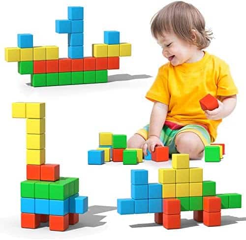 51tmoTgohOL._AC_.jpg Asago Magnetische Bauklötze Würfel - 3D Magnete Puzzle