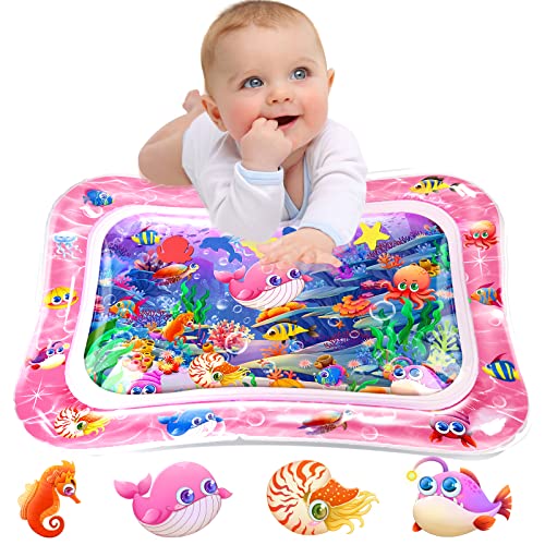 Version 1.0.0 rose Infinno® Wassermatte Baby Spielzeug - Spielmatte für 3-9 Monate