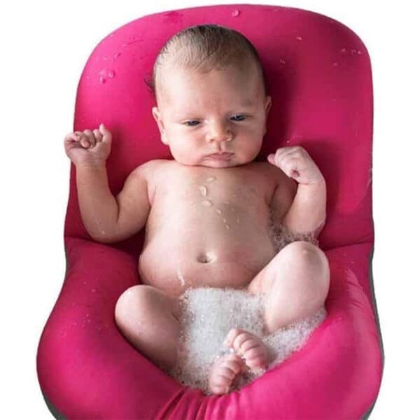 Moonvvin Baby-Badekissen, schwimmendes Design, für Neugeborene.
