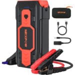 NEXPOW 2500A Powerbank: Portable Auto Batterie Booster mit intelligentem Starthilfekabel