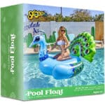 JOYIN Riesiger Pfauen-Schwimmring – Pool-Floatie für Erwachsene & Kinder