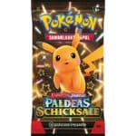 Pokémon-Sammelkartenspiel: Boosterbundle Karmesin & Purpur – Paldeas Schicksale