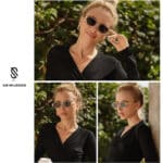 SOJOS Retro Sonnenbrille