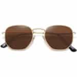 C10 Gold Rahmen/Braun Linse