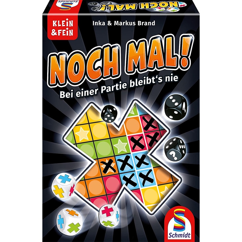 Schmidt 1 Schmidt Spiele 49327 Noch mal, Würfelspiel aus der Serie Klein & Fein