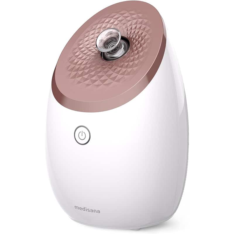 medisana 3 medisana DS 600 Nano-Ionen Gesichtssauna, Gesichtsdampfer für eine porentiefe Gesichtsreinigung mit UV-Technologie und Überhitzungsschutz, Timerfunktion und Abschaltautomatik