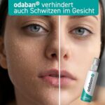 ODABAN Antitranspirant Deo Spray gegen starkes Schwitzen