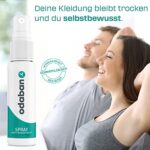ODABAN Antitranspirant Deo Spray gegen starkes Schwitzen