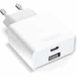 USB-C Ladegerät 20W, 2-Port Adapter für iPhone, iPad, Samsung, Schnellladegerät