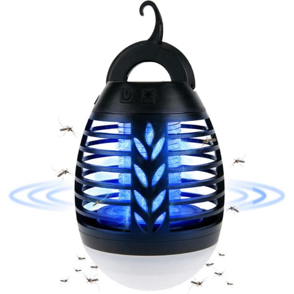 ROVLAK 2-in-1 USB Insektenvernichter & LED Campinglampe