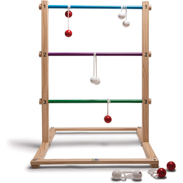 BS Toys Leitergolf Wurfspiel - Wurfspiel fĂĽr Kinder - Laddergolf - fĂĽr Kinder ab 6 Jahren - Mehrfarbig