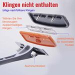 BRO SHAVER Rückenrasierer Herren – Edelstahlstab
