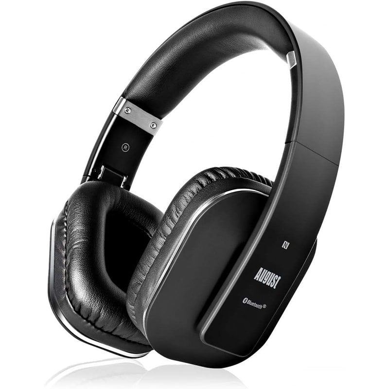 August 4 August EP650 Bluetooth-Kopfhörer - aptX Low Latency, NFC, 15h Akku, Over-Ear mit Mikrofon