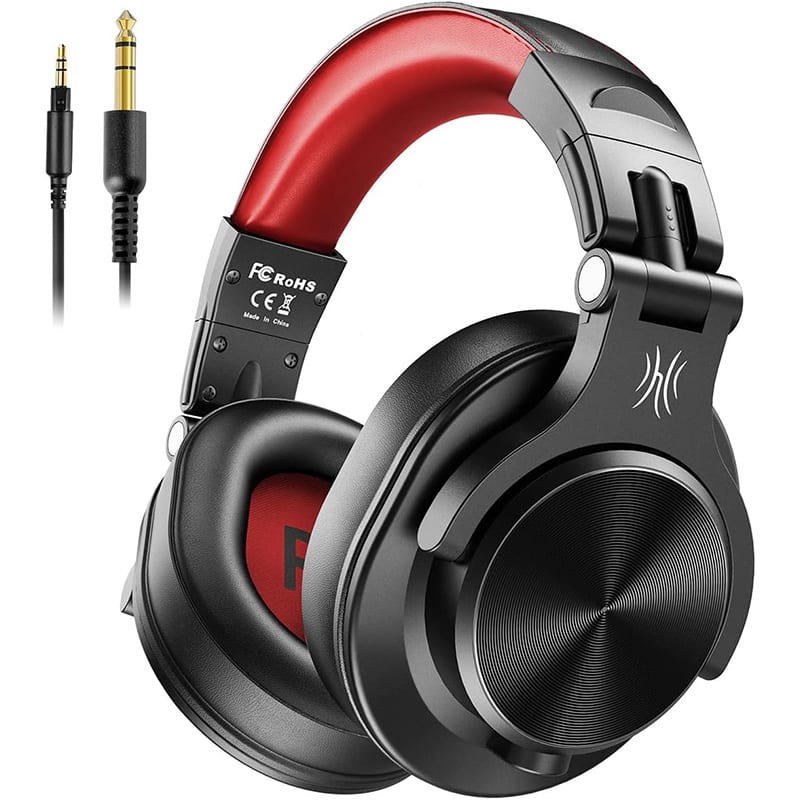 Kopfhörer 4 OneOdio Over-Ear DJ-Kopfhörer - Studio HiFi mit Share Port für E-Drum & Instrumente