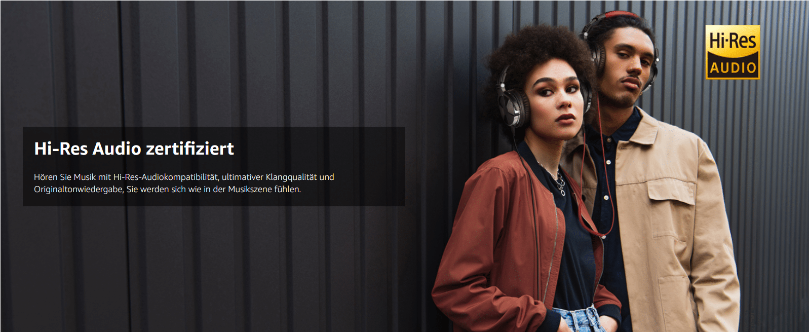 Hi-Res Audio zertifiziert
