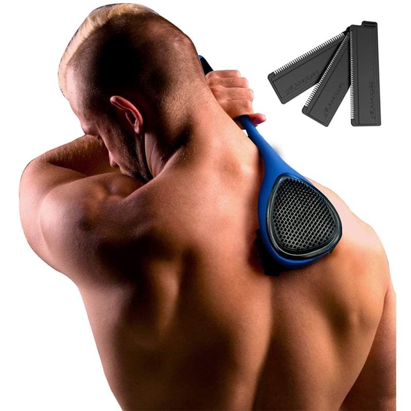 bakblade baKblade 2.0 Elite Plus – Ergonomischer Rückenrasierer für Herren mit Ersatzklingen