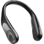 SWEETFULL Tragbarer Nackenventilator, 4000mAh Akku, 3 Stufen, USB, Leise, Bis zu 9 Stunden