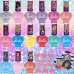 Barbie Kinder Nagellack Set (18-teilig) – Ungiftig, abnehmbar